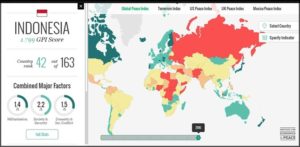 Ini jejeran negara paling aman didunia, Indonesia nomer berapakah?