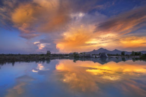 Si Danau Biru Singkawang