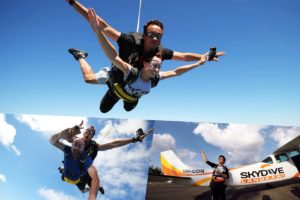 Jejeran tempat paling baik untuk skydive di Asia