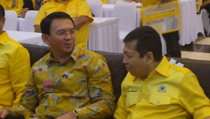 Ahok Memberikan Janji Kepada Golkar