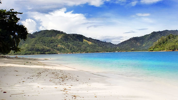 wisata terbaru pesisir selatan pantai batu putih