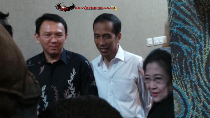 Ahok Semobil Dengan Jokowi Dan Megawati Saat Hadiri Rapimnas Golkar