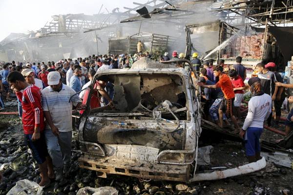Korban Tewas 200 korban Akibat Bom Baghdad, Irak Berkabung 3 hari