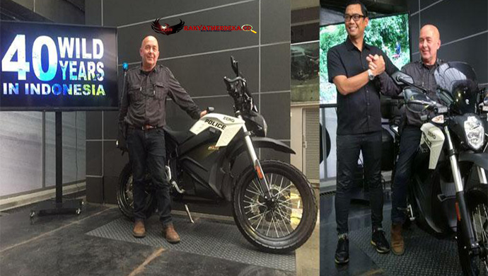 Dengan Motor Listrik Bule Prancis ini Akan Jelajahi Indonesia