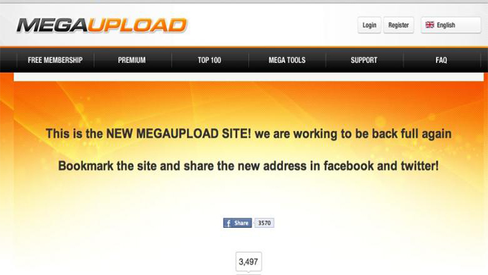 Tahun Depan Situs Megaupload Muncul Kembali