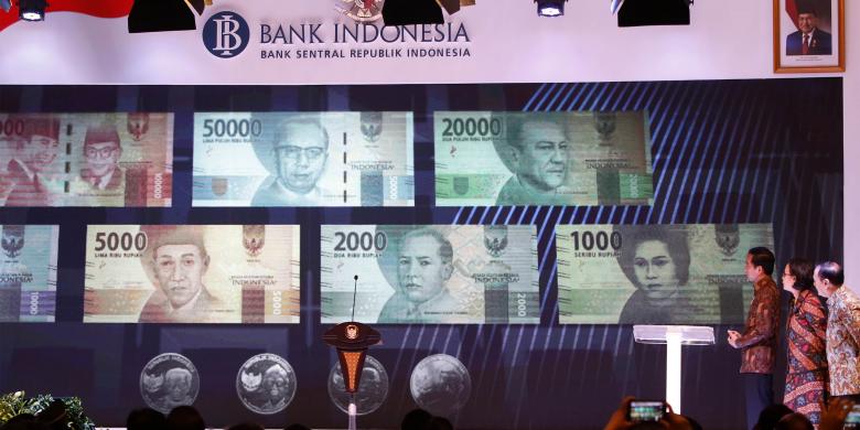 Presiden Resmikan Uang Baru Indonesia