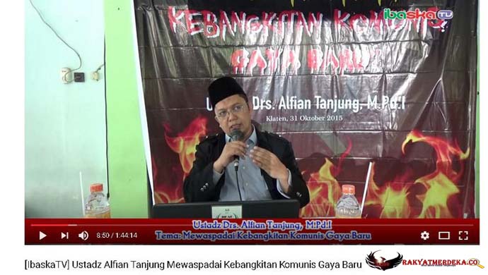 Jadi Tersangka, Alfian Tanjung Ditangkap Polisi