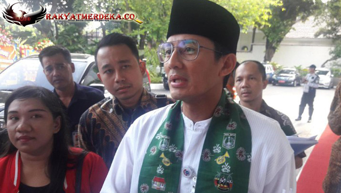 Sandiaga Spontan Minta Rhoma Irama Buatkan Lagu untuk Program OK OCE