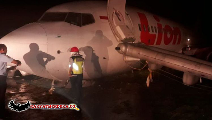 Lion Air Tujuan Gorontalo Tergelincir,174 Penumpang Selamat