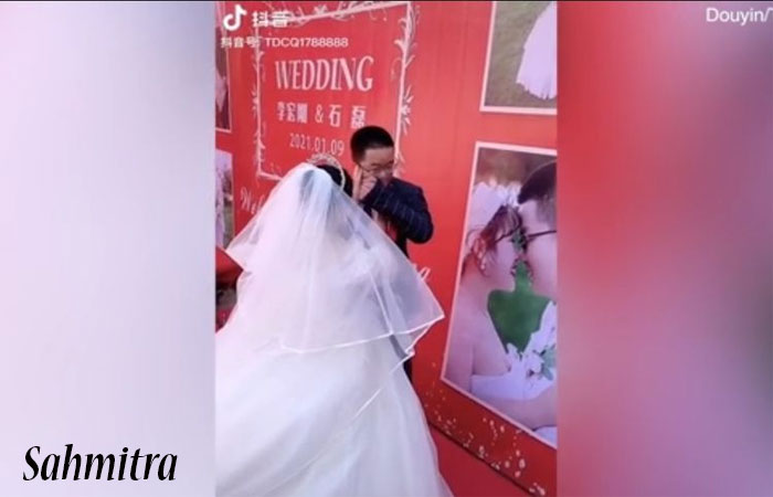 Tidak Ada yang Datang ke Resepsi, Pengantin Pria Menangis dan Minta Maaf ke Istri