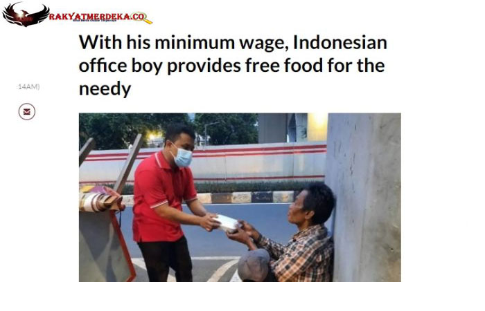 Disorot Dunia! Ahmad Marzuki, OB yang Beri Makan Gratis Gelandangan Jakarta